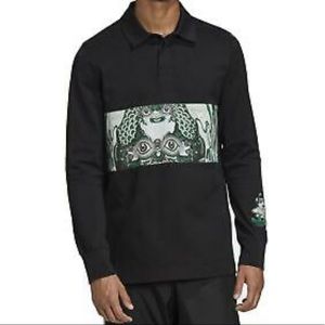 NWT Adidas x Reiichi Tanaami Galllery Polo Rugby Long Sleeves Mens Size XS